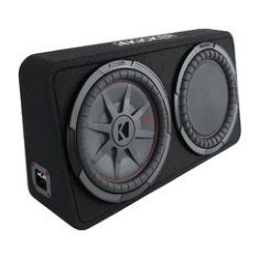KICKER SUBWOOFER DE 12” COMPRT 500 W RMS DE 2 OHMIOS. CON RADIAL PASIVO & CAJA ACUSTICA · imagen 1