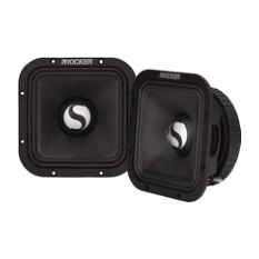 KICKER PAR DE MEDIOS RANGOS CUADRADOS DE 7” 250 RMS 4OHM · imagen 1
