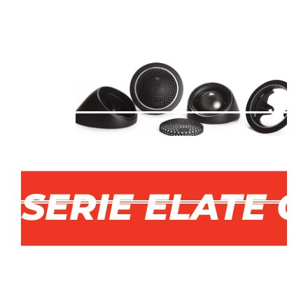 MOREL PAR DE TWEETER 130 RMS PARA LA SERIE ELATE CARBON PRO · imagen 1