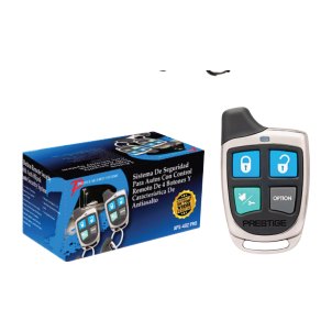 PRESTIGE ALARMA VEHICULAR. INCLUYE 2 CONTROLES. SISTEMA ANTI-ASALTO PROGRAMABLE