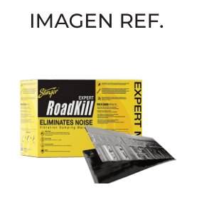 STINGER MATERIAL ACUSTICO CAJA CON 9 PLANCHAS DE 18” X 32” PLATEADAS · imagen 1