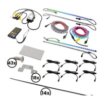 STINGER LUCES DE TIRA RGB DINÁMICAS PARA ILUMINACIÓN DE PASOS DE RUEDA/BAJOS DE LA CARROCERÍA DE VEHÍCULOS/DEPORTES DE MOTOR · imagen 1